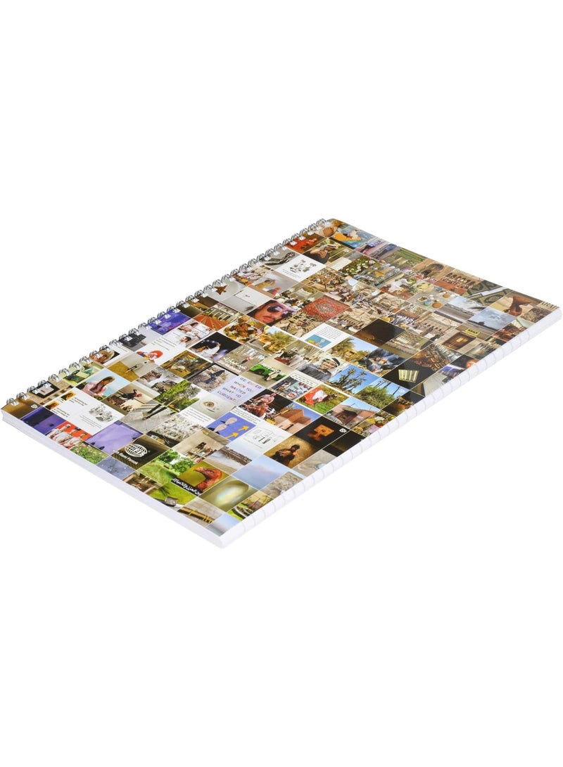 FIS Spiral Soft Cover Notebook Single Line A4, 100-Sheets 10-Piece - FSNBA41903S - Image 2